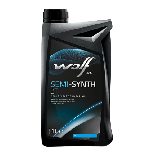 Моторное масло Wolf Semi-synthetic 2T, 1л 